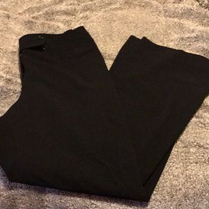 Loft black trousers.